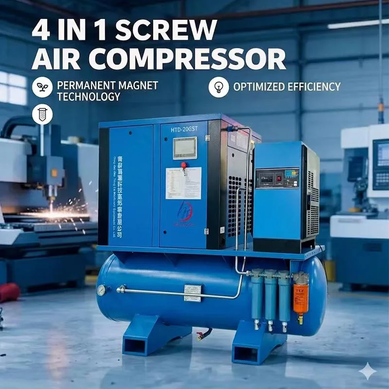 22KW 16 bar ilmakompressori laserleikkaukseen